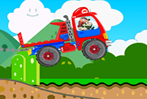 Super Mario en Camión