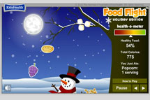 Food Flight Snowman