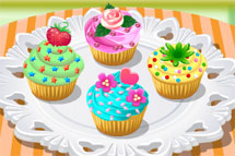 Juegos para niñas - página 7: Cocina unos cupcakes