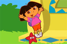 Juegos infantiles: Dora jump