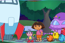 Juegos para niñas - página 8: Aventura Espacial de Dora