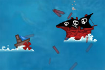 juego Guerra pirata