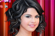 Juegos de peluqueria - página 8: Maquilla a Selena