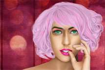Juegos de peluqueria - página 7: Maquilla a Lady Gaga