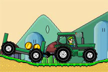 Juegos de carreras - página 3: Mario Tractor
