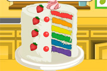 Juegos de cocina - página 4: Pastel arcoiris