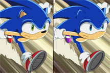 Jugar a Sonic Busca las Diferencias