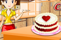 Juegos para niñas - página 6: Cocina con Sara: tarta de tres pisos