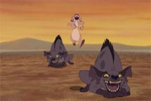 Rey León 3: escapa de las hienas