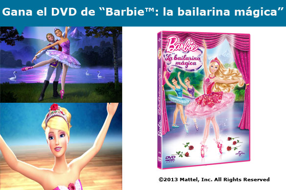 Concurso ‘Barbie™: la bailarina mágica’