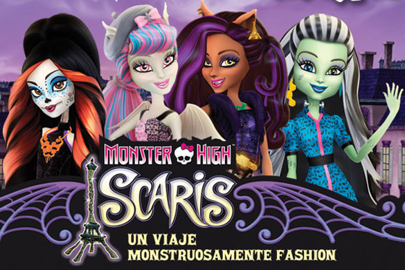 Regalamos DVD de ‘Monster High: Scaris’
