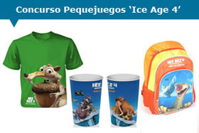 Concurso 'Ice Age 4: la formación de los continentes'