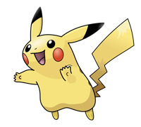 Personajes de videojuegos - Pikachu