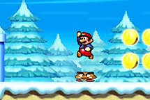 Super Mario en la Nieve