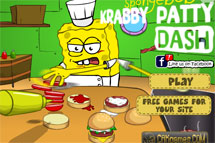 Bob Esponja Cocina Hamburguesas