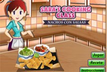 Cocina con Sara: nachos con salsas