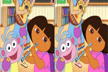 Busca las Diferencias Dora la Exploradora