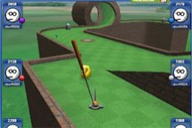 Minigolf multijugador