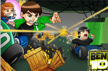 Juegos de carreras: Ben 10 Kart