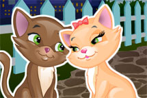 Juegos de mascotas - página 2: Besos de Gatos