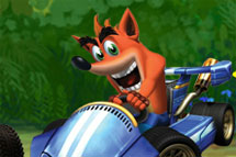 Juegos de carreras: Crash Bandicoot Karts