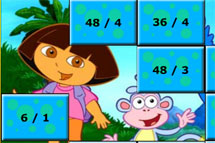 Jugar a Divide con Dora