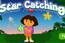 Jugar a Atrapa las estrellas con Dora