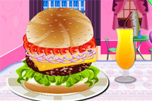 Jugar a Cocina una Hamburguesa XXL