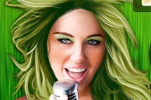 juego Maquilla a Miley Cirus