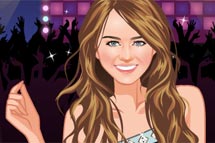 Juegos de vestir: Miley Cirus en concierto