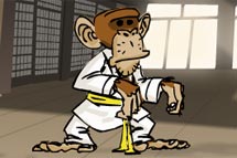Juegos de lucha - página 3: Mono Karateka