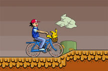 Juegos de carreras - página 4: Pokemon Bike