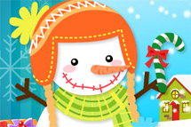 Juegos de decorar - página 4: Snowman