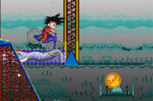 Juegos de carreras: Son Goku Rollercoaster