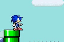 Sonic in Mario World 2