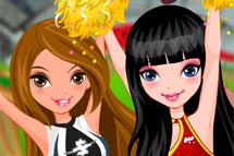 Juegos de vestir - página 6: Viste a las cheerleaders