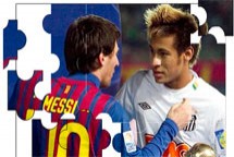 Neymar y Messi