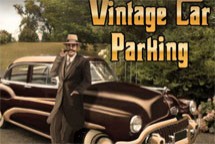 Parking de un coche vintage
