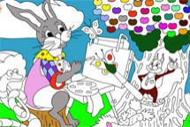 Pintar conejos