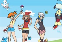 Viste a las entrenadoras Pokemon