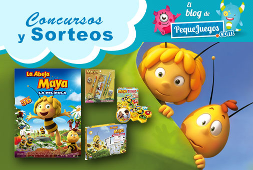 Sorteo para niños - pack Abeja Maya